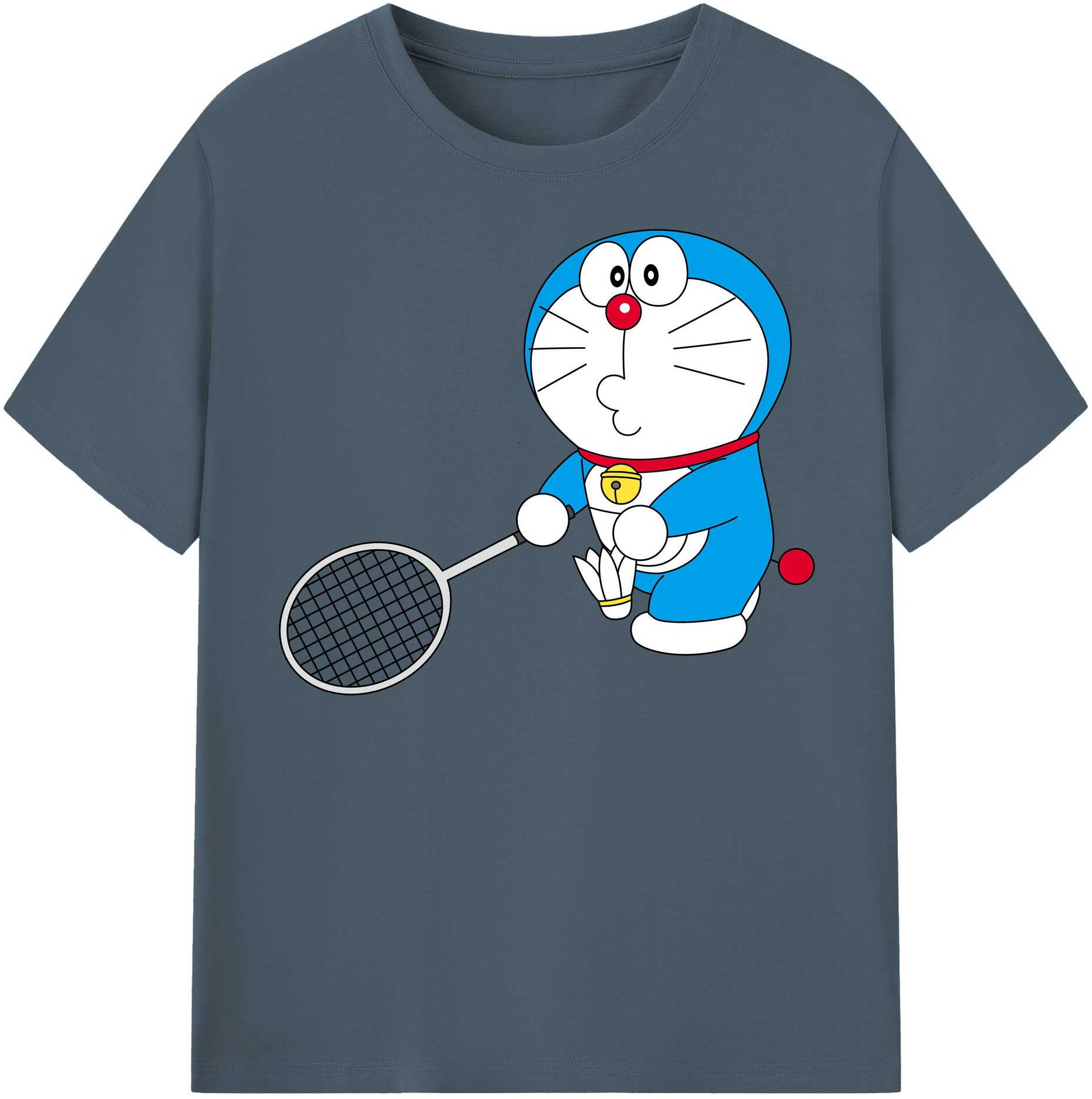 （画像用） ドラえもん Doraemon 綿100％半袖Tシャツ（フロントプリント）